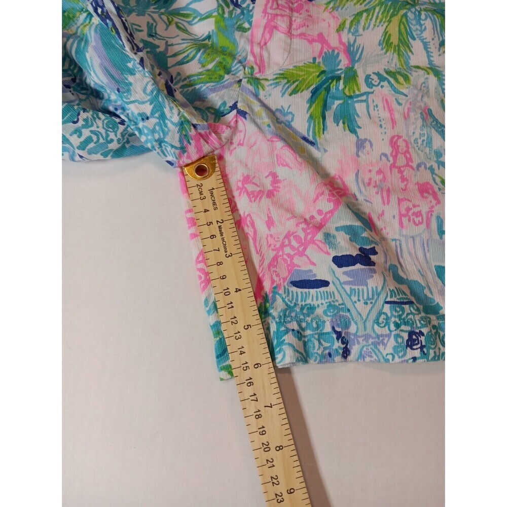 Boys Lilly Pulitzer Beaumont Shorts Size 6 Bohemian Queen Chino Preppy - Picture 4 of 10